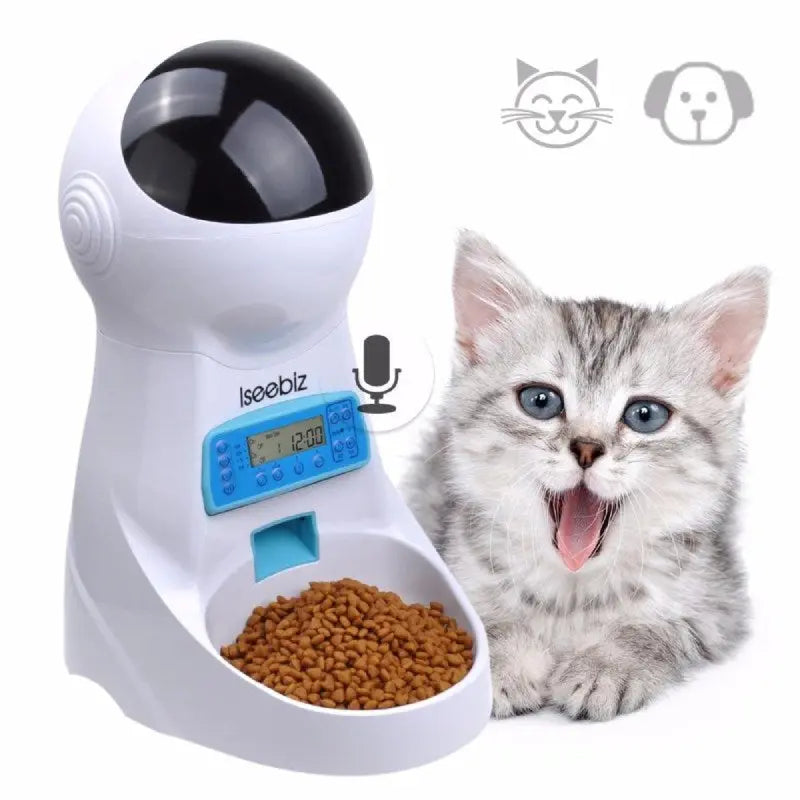 Distributeur Automatique de Croquettes LCD - Vraiment-chat