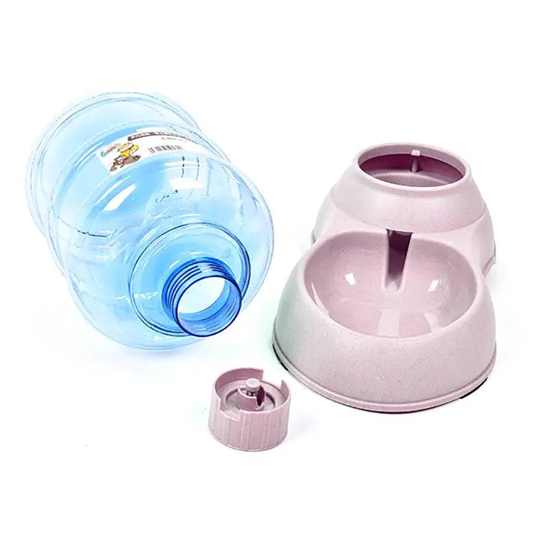 Distributeur à Eau pour Chat Glouton Rose - Vraiment-chat