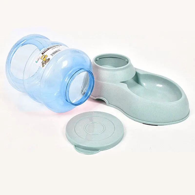 Distributeur de croquettes pour Chat Glouton Bleu - Vraiment-chat