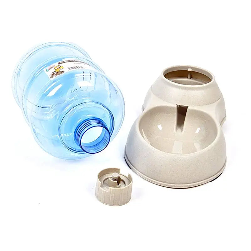 Distributeur à Eau pour Chat Glouton Gris - Vraiment-chat