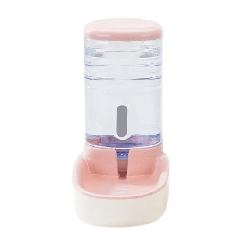 Distributeur à eau pour Chat Transparent Rose - Vraiment-chat