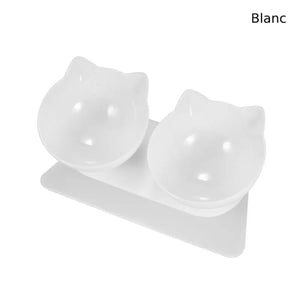 Double Bol en Tête de Chat - Vraiment-chat