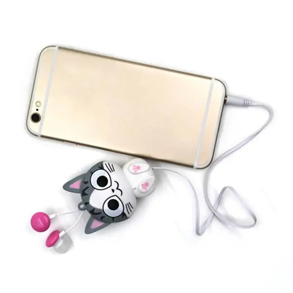 Ecouteurs rétractables Chat - Vraiment-chat