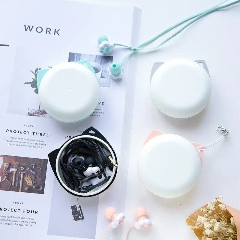 Ecouteurs Chat Intra avec Microphone Vraiment-chat