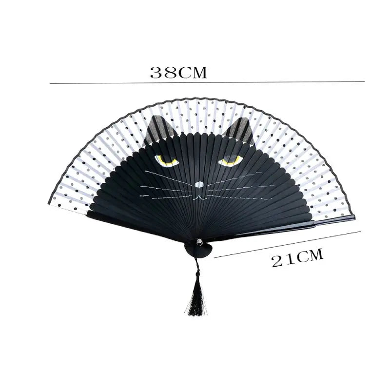 Eventail Japonais Chat - Vraiment-chat