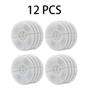 Filtres à charbon pour fontaine à eau pour chat Flora x 4 Vraiment-chat