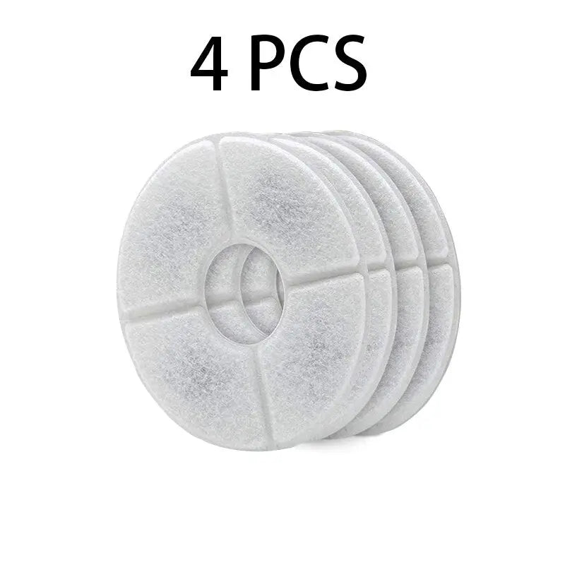 Filtres à charbon pour fontaine à eau pour chat Flora x 4 Vraiment-chat