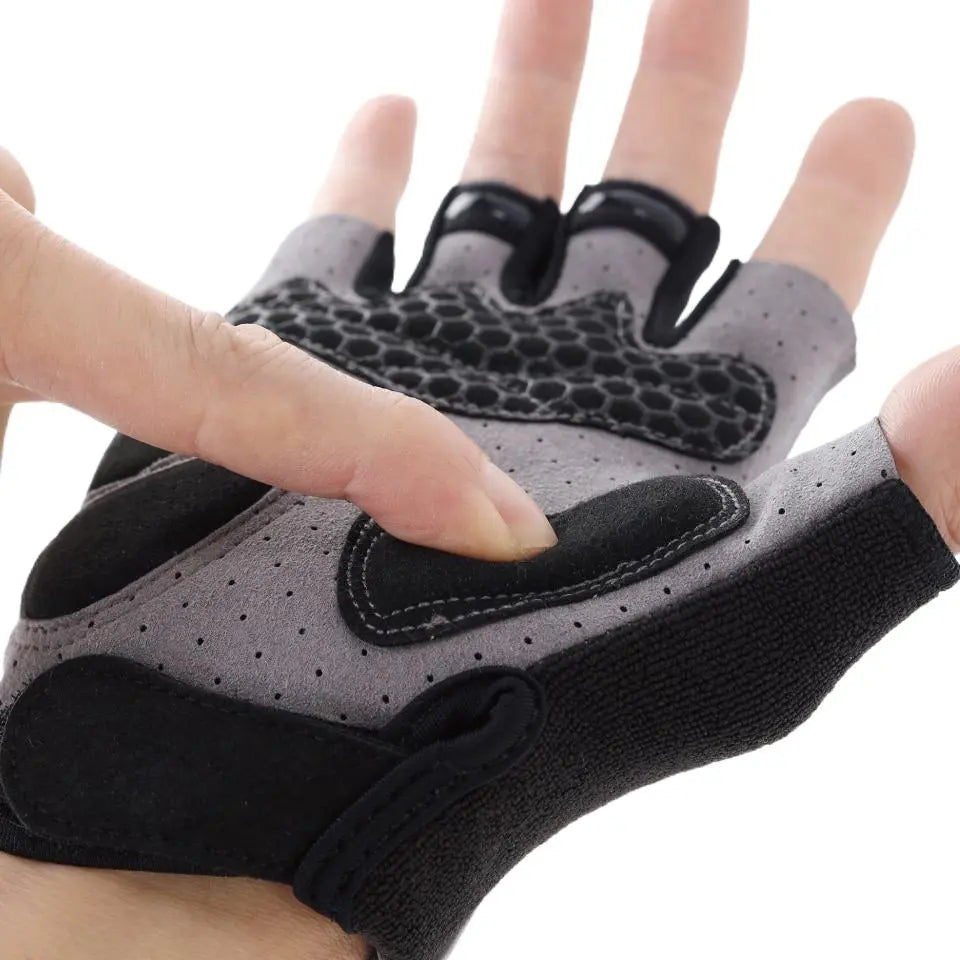 Gant de cycliste Chat Rembourré demi-doigt Vraiment-chat