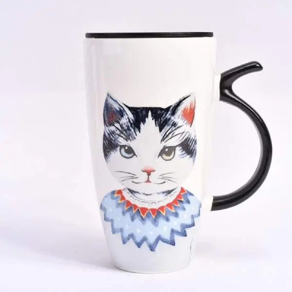 Grand Mug à café Chat - Vraiment-chat