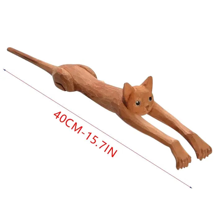 Gratte-dos Chat en Bois Vraiment-chat