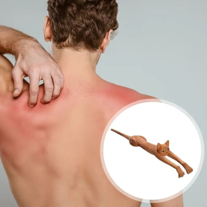 Gratte-dos Chat en Bois Vraiment-chat