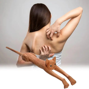 Gratte-dos Chat en Bois Vraiment-chat