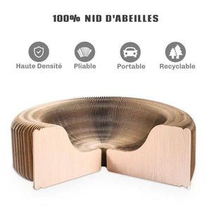 Griffoir pour Chat Design Portable - Vraiment-chat