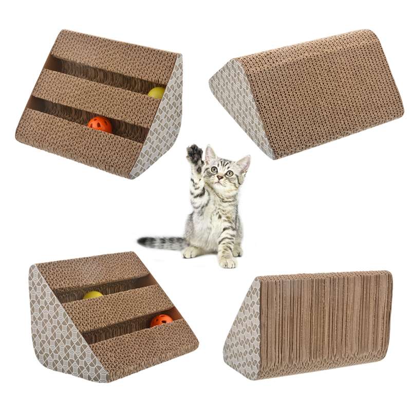 Griffoir pour Chat en Triangle - Vraiment-chat