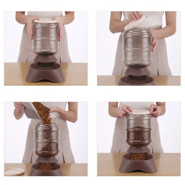 Distributeur Croquettes pour Plusieurs Chats - Vraiment-chat