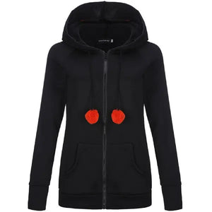 Hoodie aux Oreilles de Chat - Vraiment-chat