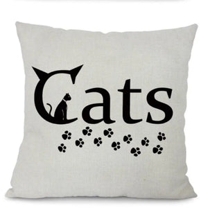 Housse de coussin CATS - Vraiment-chat