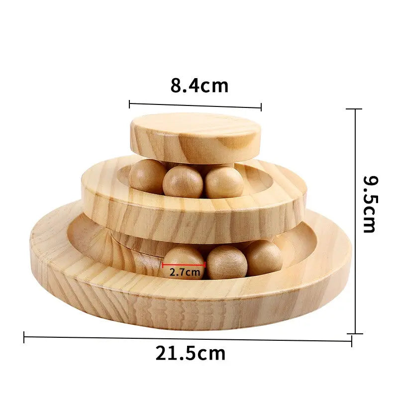 Jouet chat interactif en bois - Vraiment-chat