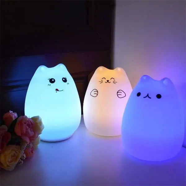 Objet Chat <br/>Lampe de Chevet LED - Vraiment-chat