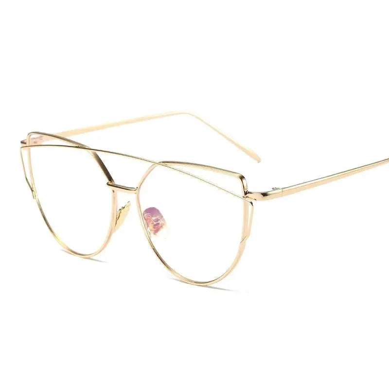 Lunettes Style Chat Transparentes - Vraiment-chat