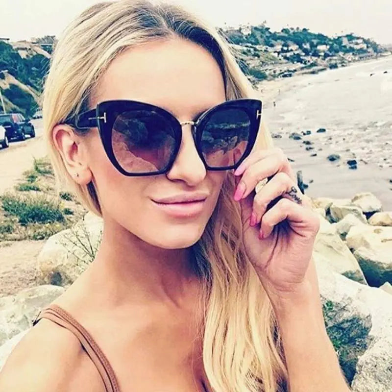 Lunettes de Soleil Oeil de Chat Dégradé - Vraiment-chat