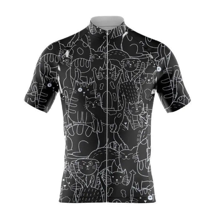 Maillot de cycliste Chat homme Vraiment-chat