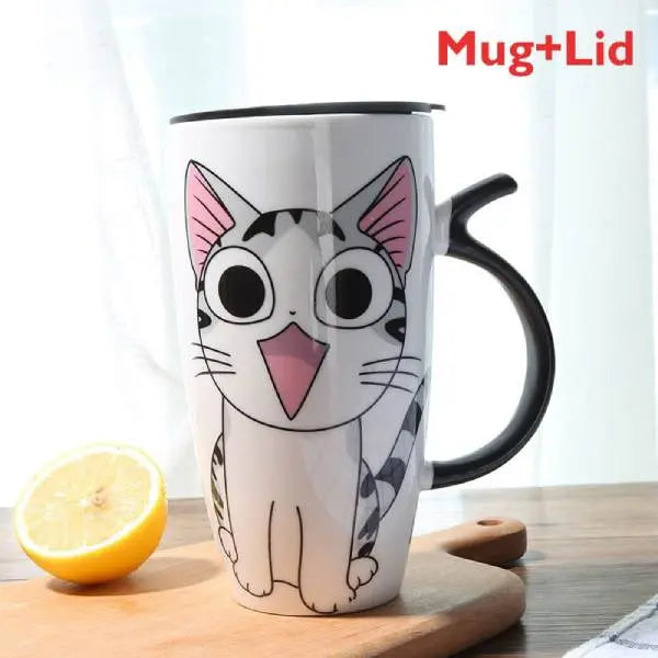 Mug Chat avec Couvercle - Vraiment-chat