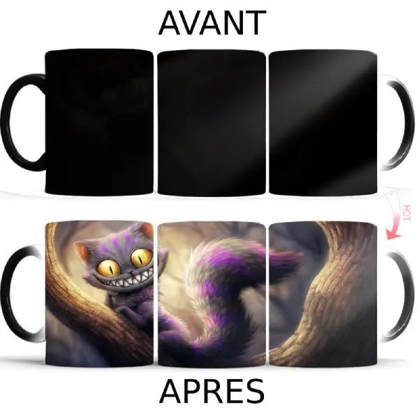 Mug Chat Alice au Pays des Merveilles - Vraiment-chat