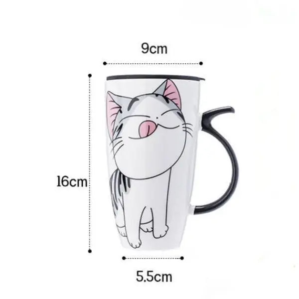 Mug Chat avec Couvercle - Vraiment-chat
