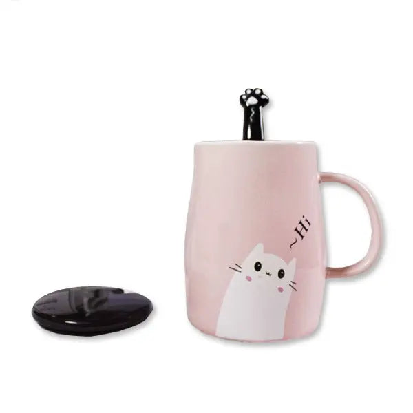 Mug Chat Bonjour - Vraiment-chat