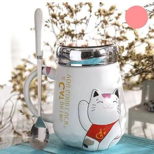 Mug Chat Japonais Maneki Neko - Vraiment-chat