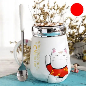 Mug Chat Japonais Maneki Neko - Vraiment-chat