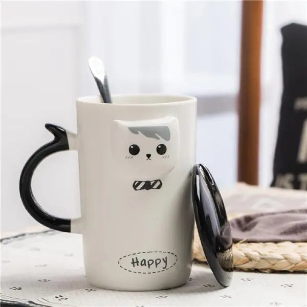 Mug Tête de Chat en 3D - Vraiment-chat