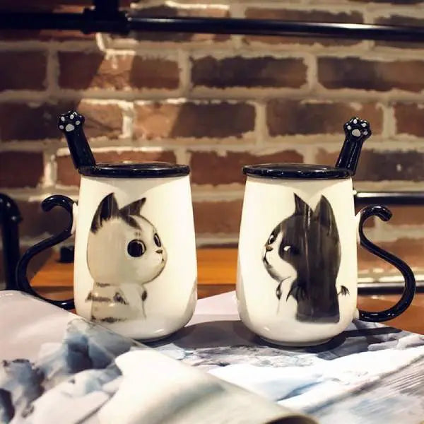 Mug Chat Ange ou Démon - Vraiment-chat