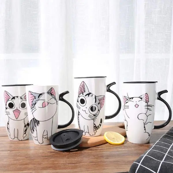 Mug Chat avec Couvercle - Vraiment-chat