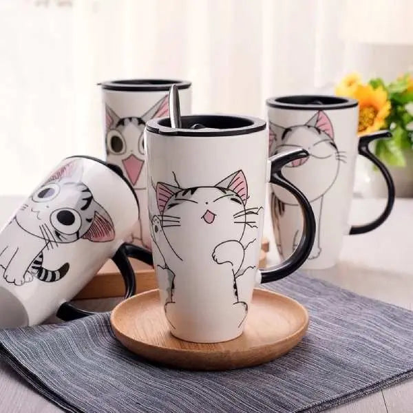 Mug Chat avec Couvercle - Vraiment-chat