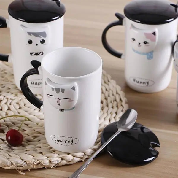 Mug Tête de Chat en 3D - Vraiment-chat
