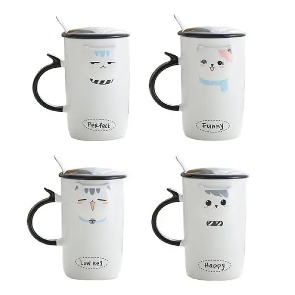 Mug Tête de Chat en 3D - Vraiment-chat