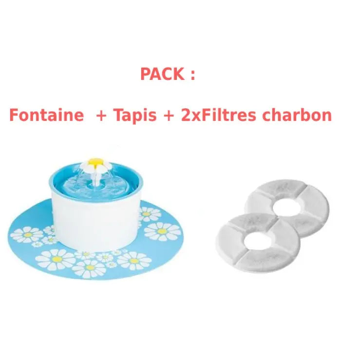 Fontaine à eau pour chat Flora Vraiment-chat