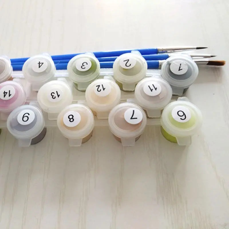 Peinture par Numéro de Chat Multicolore - Vraiment-chat