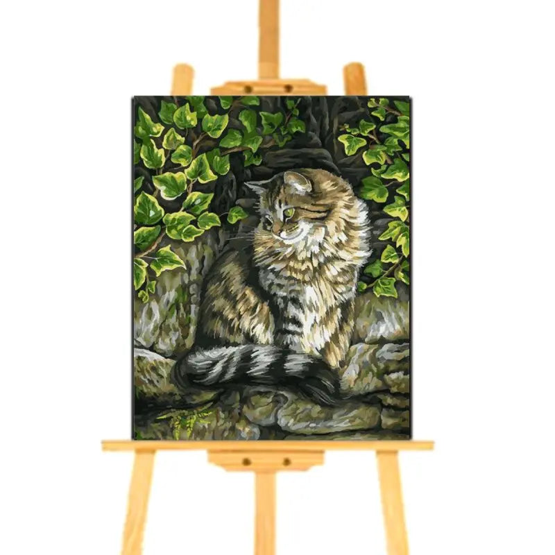 Peinture par Numéro Chat Norvégien - Vraiment-chat