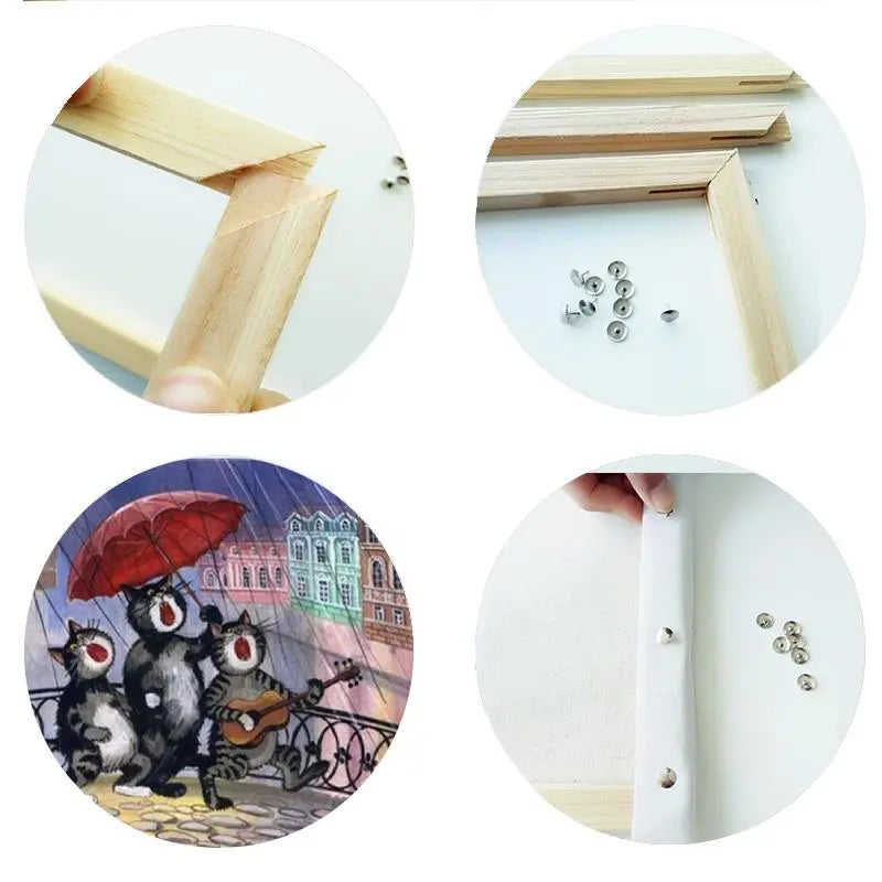 Peinture par Numéro Chats Chantant Vraiment-chat