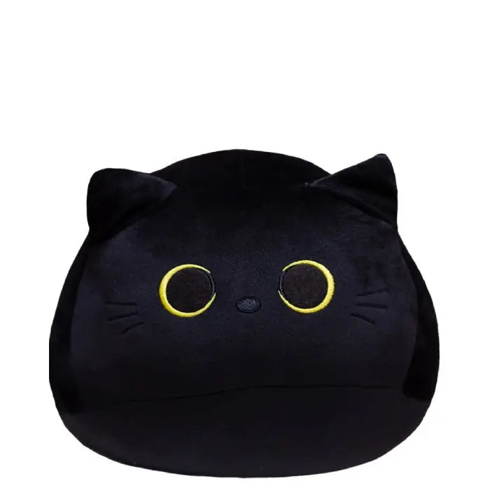 Peluche chat noir ronde Vraiment-chat