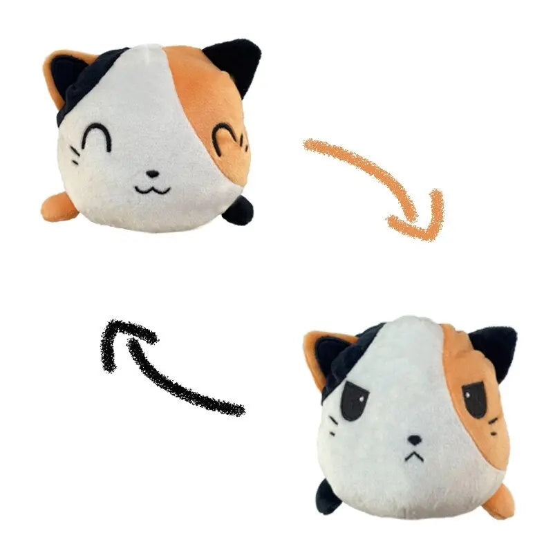 Peluche Réversible Chat Calico - Vraiment-chat