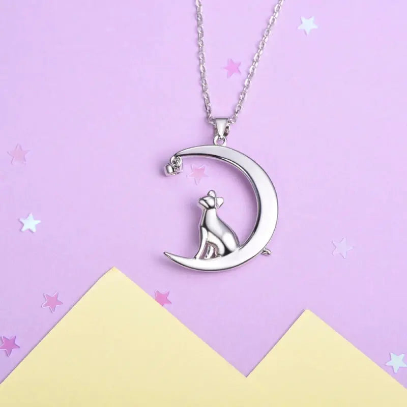 Pendentif Chat Argent - Vraiment-chat