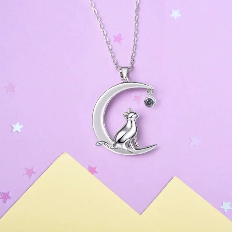 Pendentif Chat Argent - Vraiment-chat
