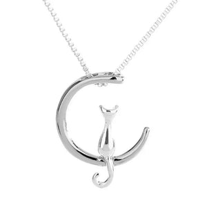 Pendentif Chat sur la Lune - Vraiment-chat