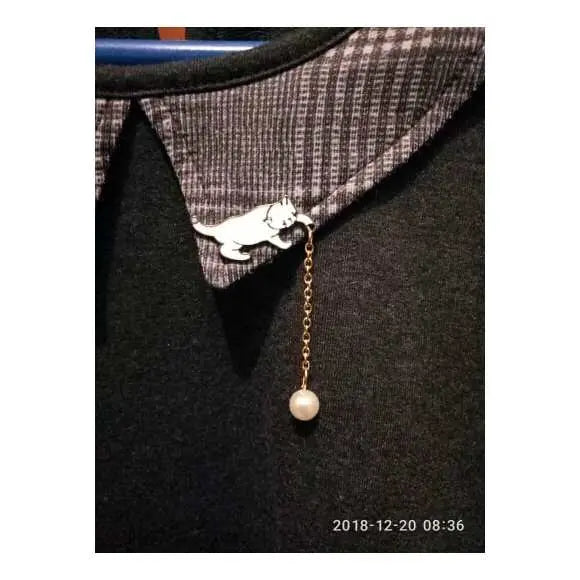 Le Pins Chat Pendule - Vraiment-chat