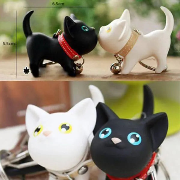 porte-clé chat à clochette - Vraiment-chat