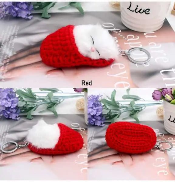 Porte clé Chat Sommeil - Vraiment-chat